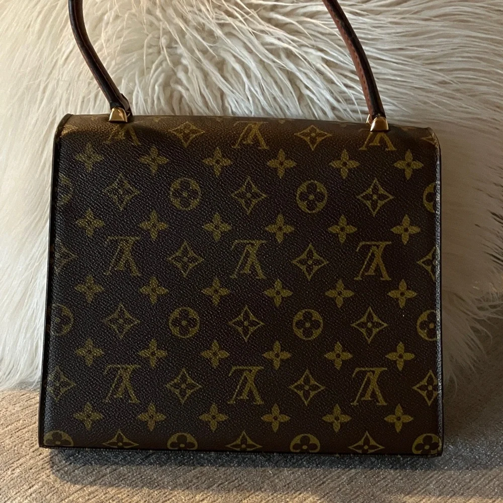Louis Vuitton Monogram Satchel Malesherbes - Picture 5 of 12